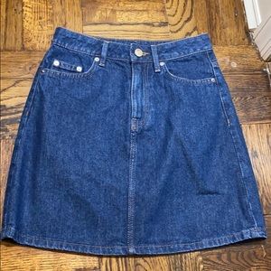denim skirt